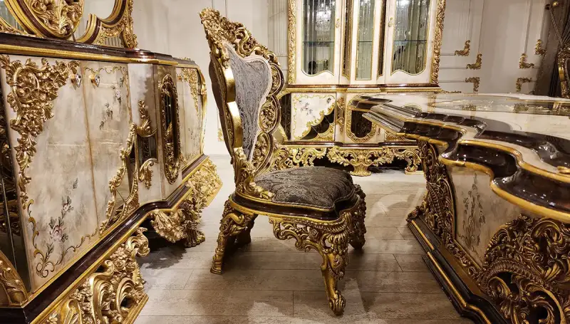 Hümeyra Gri Klasik Sandalye - 2