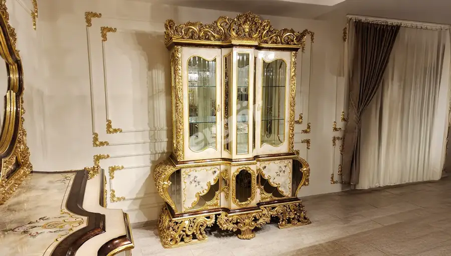 Hümeyra Gri Klasik Vitrin - 1