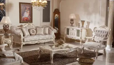 Kaldore Classic Sofa Set
