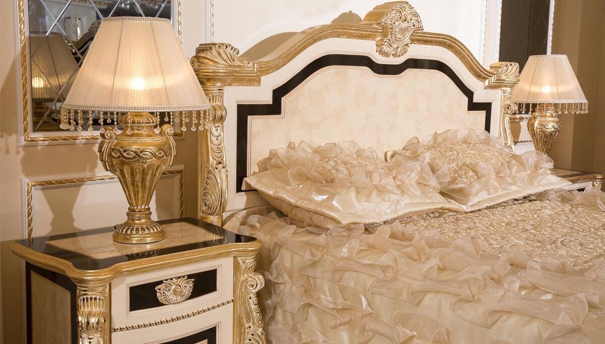 Kaldore Desenli Klasik Yatak Odası - Thumbnail