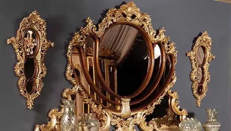 Kamelya Klasik Konsol Aynası