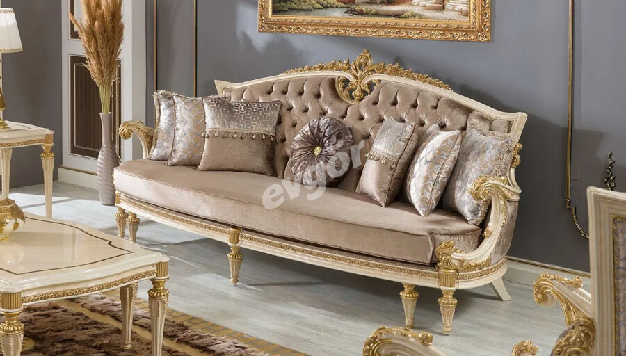 Kanuni Klasik Üçlü Koltuk