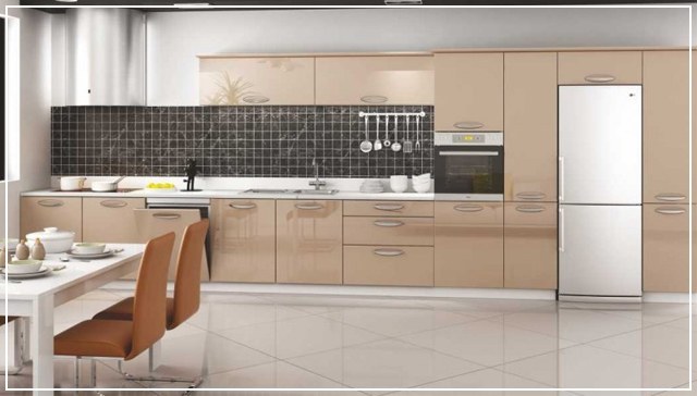 Kapuçino (Cappuccino) Rengi Mutfaklar