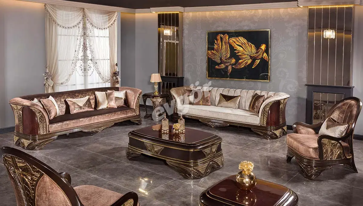 Karolin Luxury Sofa Set