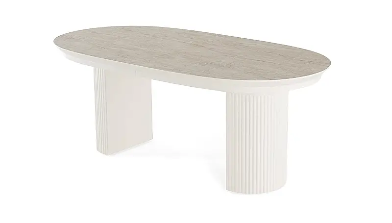 Kimono Açılır Oval Masa - 16