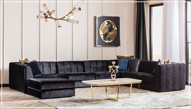 Köşe Takımında Modern Tasarımlar