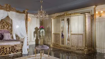 Kraliyet Klasik Yatak Odası - Thumbnail