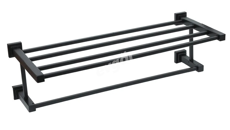 Kubica Mat Siyah Havlu Bar