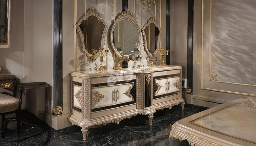 Laleli Krem Klasik Konsol