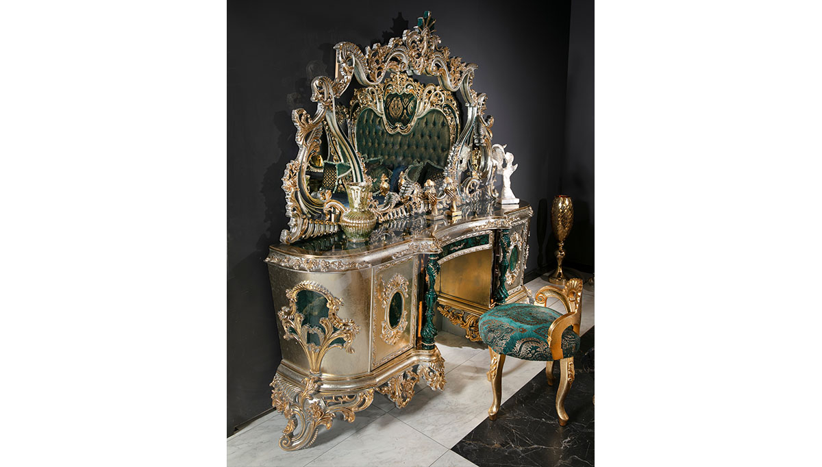 Lapseki Yeşil Klasik Yatak Odası - 5