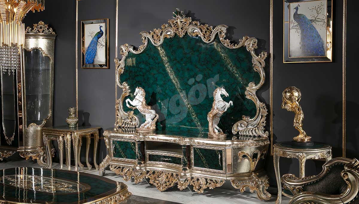 Lapseki Yeşil Klasik Yemek Odası - 10