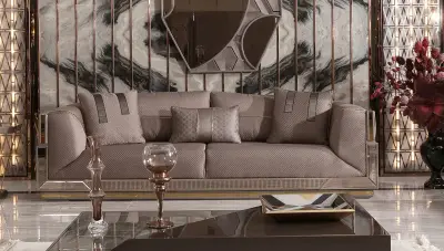 Latina Art Deco Sofa Set - Thumbnail