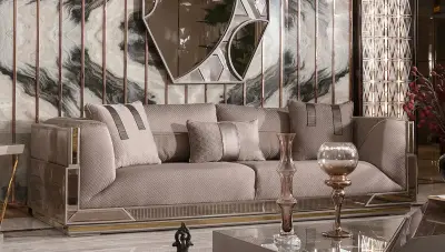 Latina Lüks Üçlü Koltuk - 2