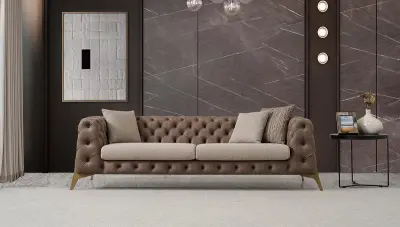 Leksan Modern Sofa Set - Thumbnail