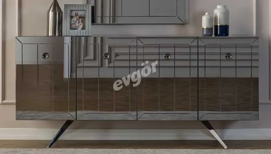 Lekza Antrasit Modern Konsol - 1