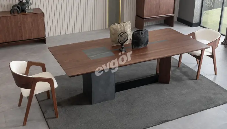 Leonal Modern Yemek Masası - 1