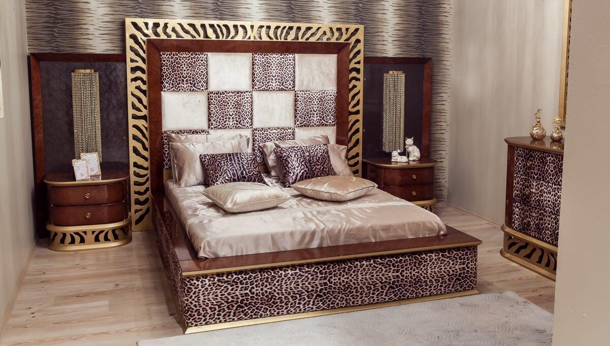 Leopar Klasik Yatak Odası