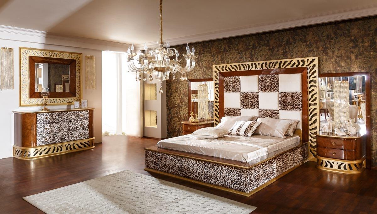 Leopar Klasik Yatak Odası