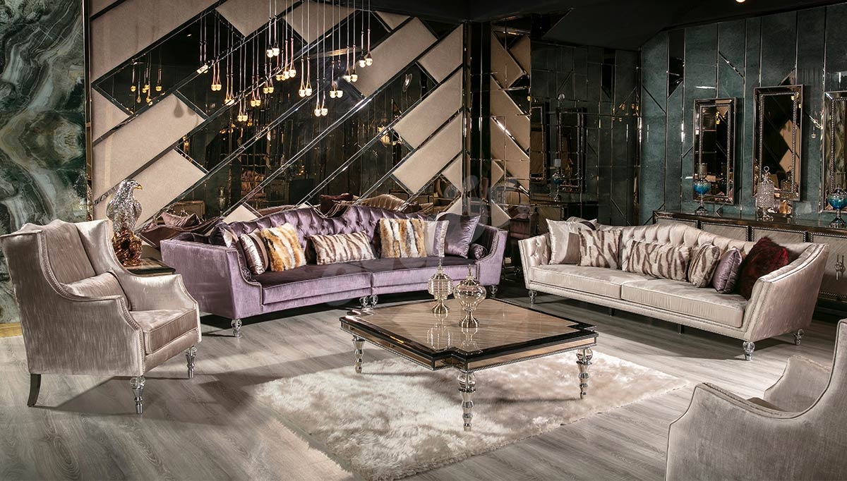 Lerza Luxury Sofa Set