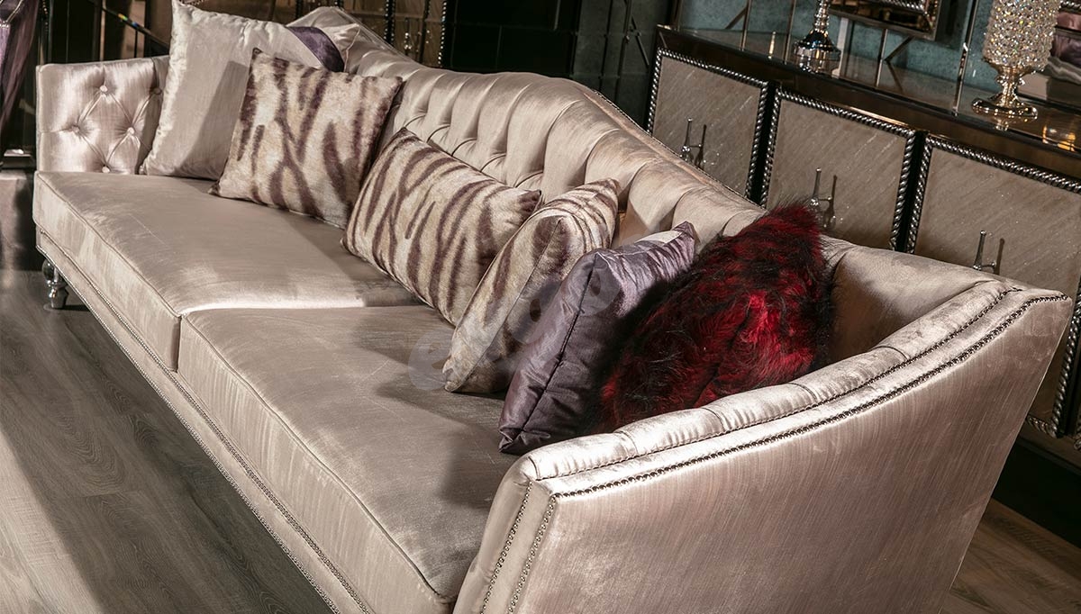 Lerza Luxury Sofa Set - Thumbnail