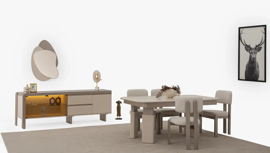 Leydi Modern Yemek Odası