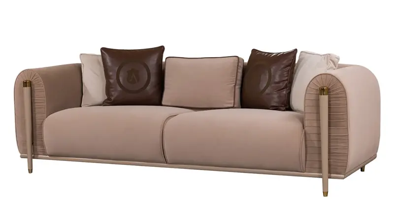 Lidya Modern Üçlü Koltuk - 1