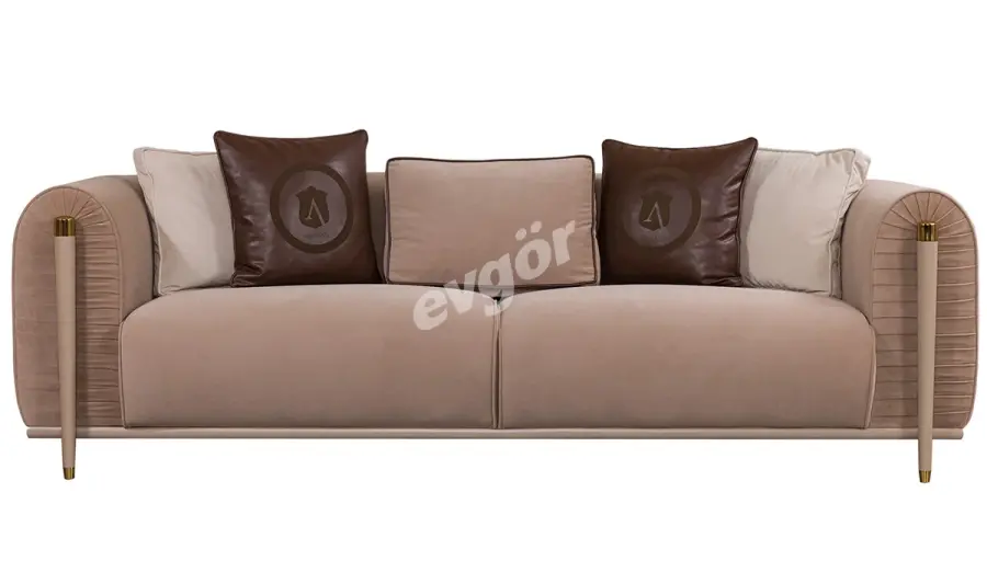Lidya Modern Üçlü Koltuk - 2
