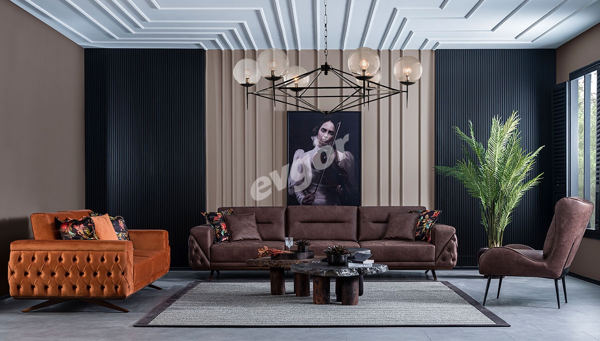 Linda Luxury Sofa Set