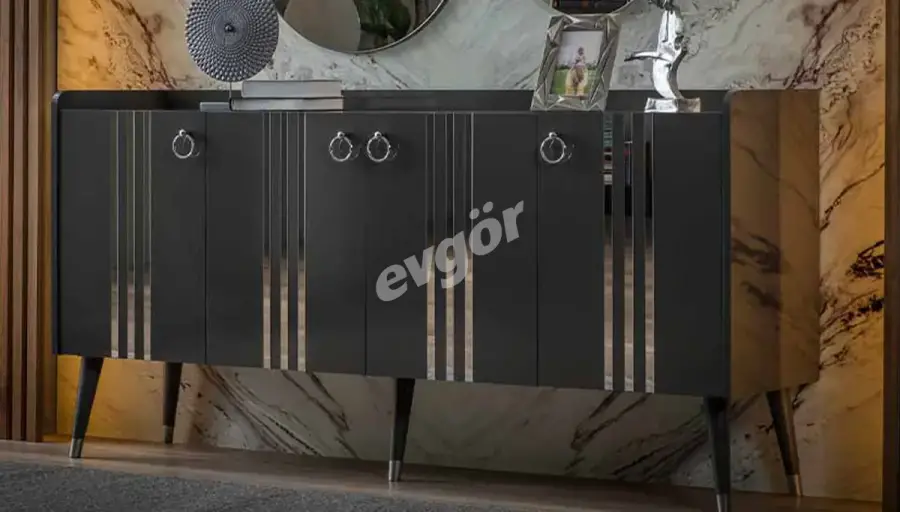 Livada Antrasit Modern Konsol - 1
