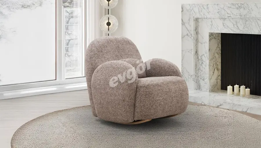 Livorno Kahverengi Sallanan Berjer - 1