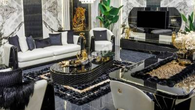 Lizbon Luxury Sofa Set - Thumbnail