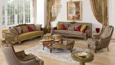 Lopes Classic Sofa Set - Thumbnail