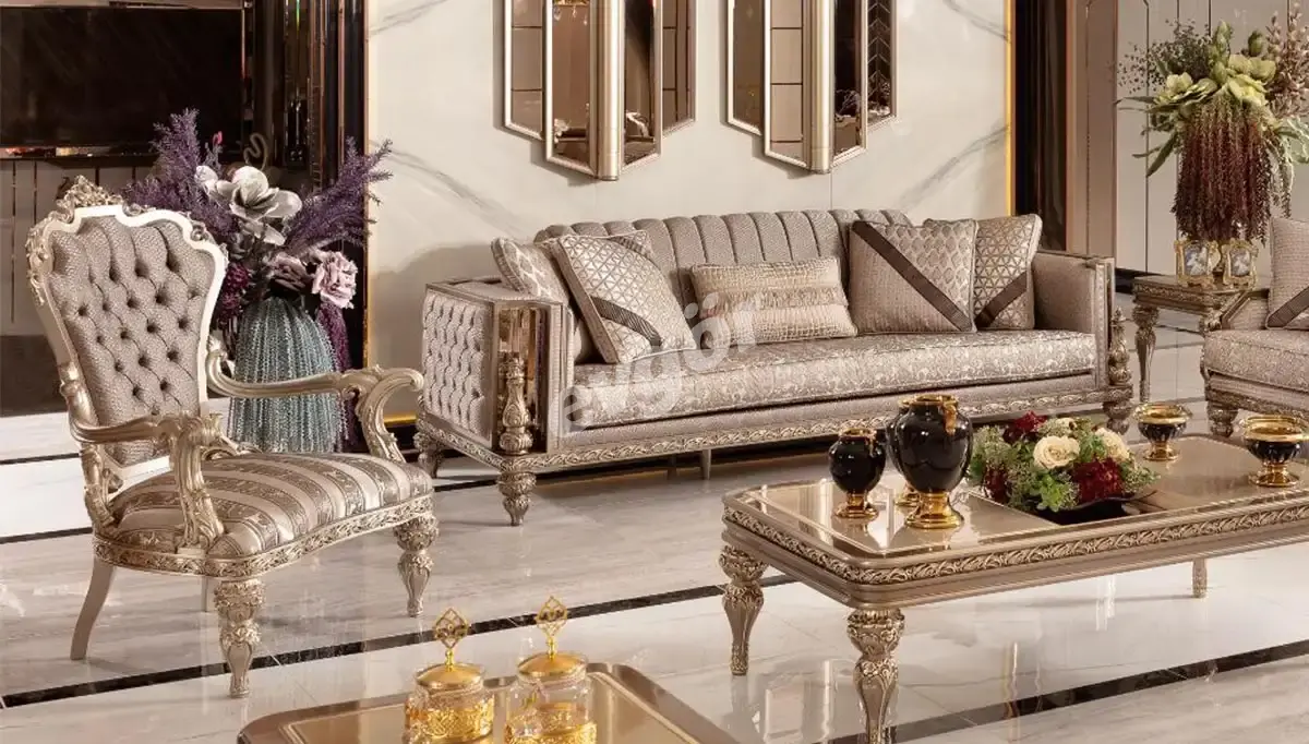 Lopez Art Deco Sofa Set