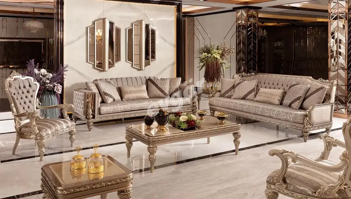 Lopez Art Deco Sofa Set