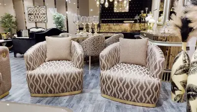 Lora Luxury Sofa Set - Thumbnail