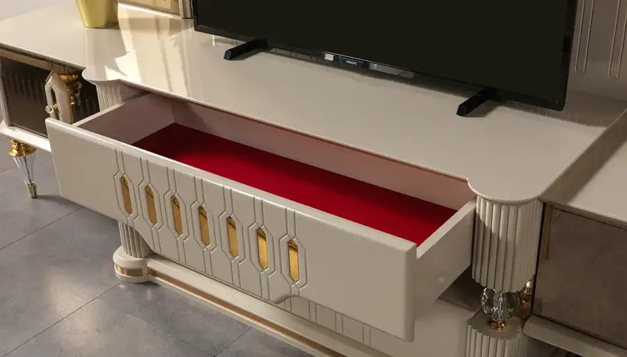 Lostar Krem Lüks Koltuk Takımı - 6