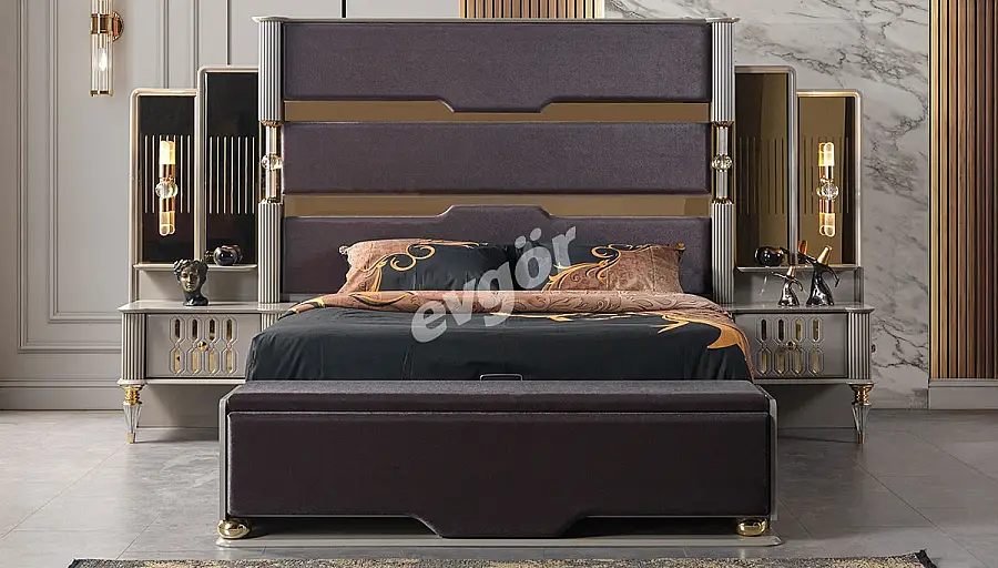 Lostar Lüks Bazalı Karyola - 1