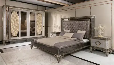 Lovren Art Deco Bedroom - Thumbnail