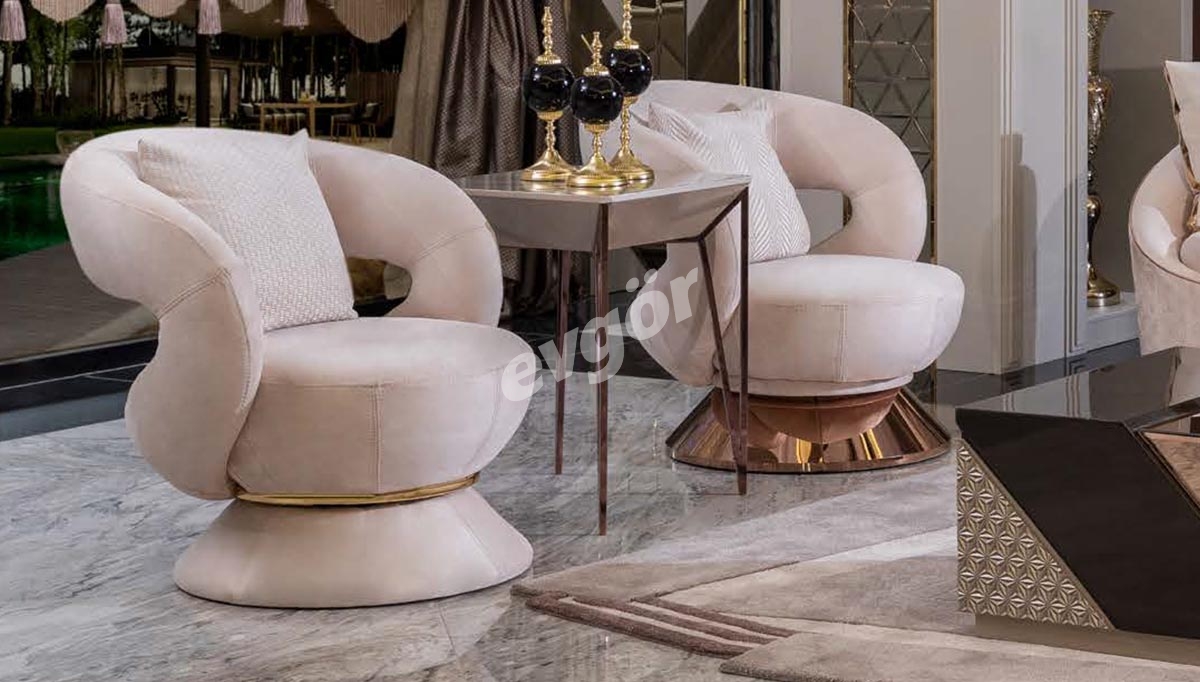 Macka Luxury Sofa Set - Thumbnail