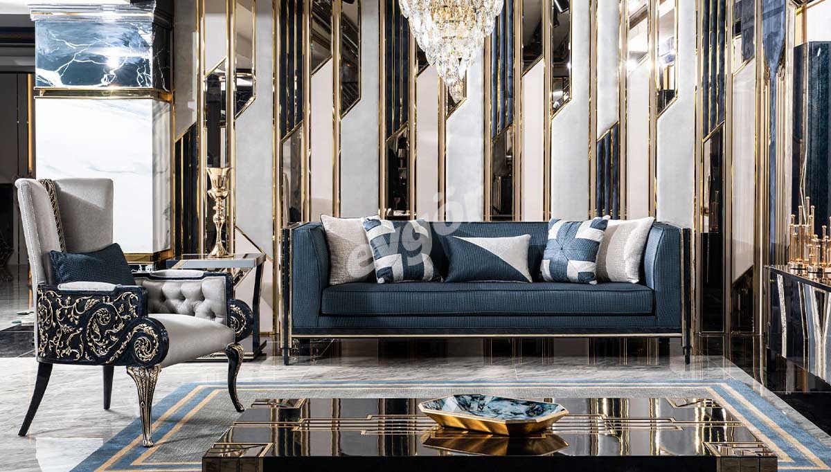 Madreno Luxury Sofa Set - Thumbnail