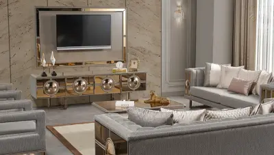 Madrid Luxury Sofa Set - Thumbnail