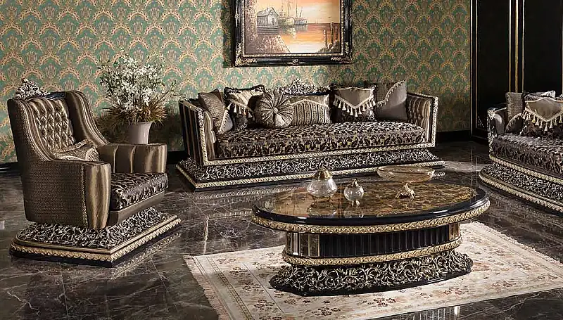 Mahaçkale Siyah Salon Takımı (Hemen Teslim) - 2