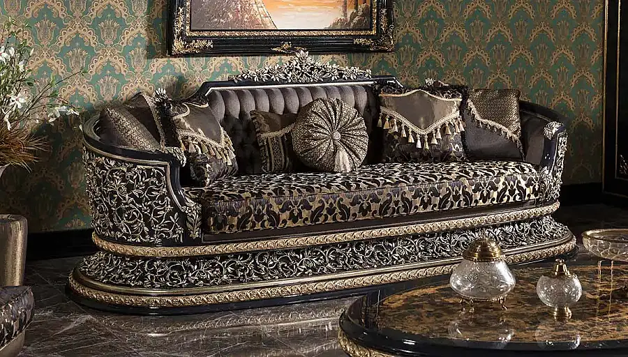 Mahaçkale Siyah Salon Takımı (Hemen Teslim) - 5