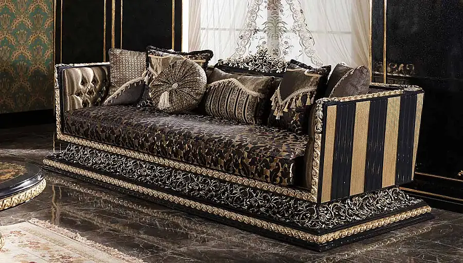 Mahaçkale Siyah Salon Takımı (Hemen Teslim) - 6