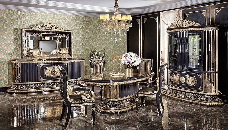 Mahaçkale Siyah Salon Takımı (Hemen Teslim) - 10