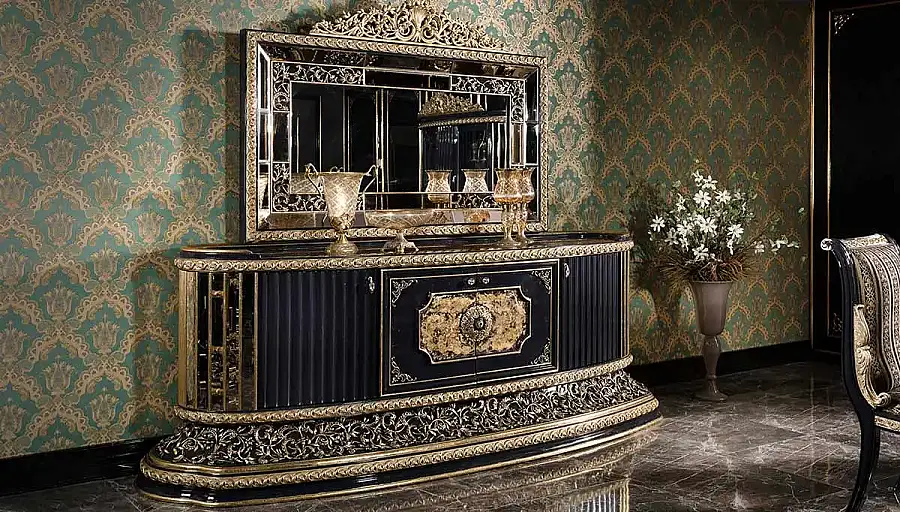 Mahaçkale Siyah Salon Takımı (Hemen Teslim) - 12