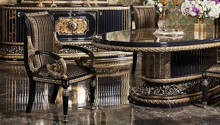 Mahaçkale Siyah Salon Takımı (Hemen Teslim) - 14