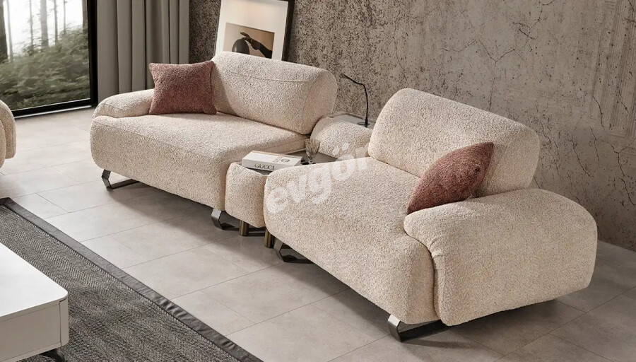 Manolya Modern Dörtlü Koltuk