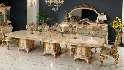 Marbella Klasik Toplantı Masası - Thumbnail