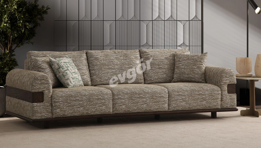 Marin Modern Üçlü Koltuk